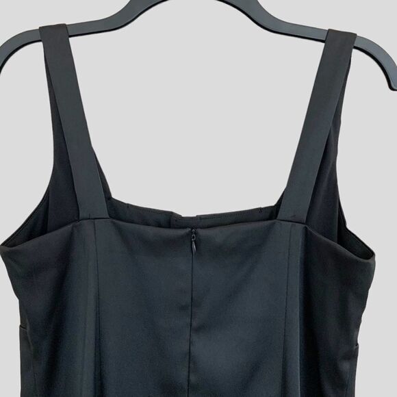 Vintage 90’s Square Neck Satin Mini Dress - Picture 5 of 8